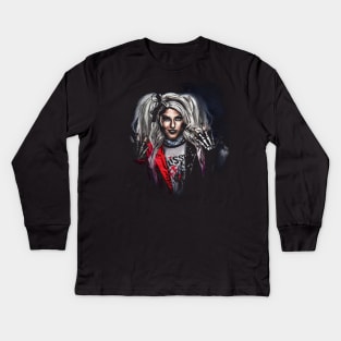 Alexa Bliss Of Darkness Kids Long Sleeve T-Shirt